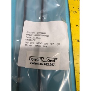 AMAT 3700-02425 DOVE TAIL <b>SEAL</b> 8.296X1.187 CSD - Trusted Global Legacy Semiconductor Equipment and Parts at - Product Image 4