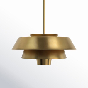 Round Brass Pendant <b>Light</b> Gold Metal Shade LED Indoor <b>Ceiling</b> Fixture Large Size Mounted Design Handmade Pendant Lamp - Product Image 4