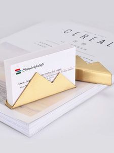 Moderno Soporte para Tarjetas de Visita de Latón Hecho a Mano, Duradero, para Exhibición Promocional en Oficinas, Hoteles, Tiendas, Mostradores, Graduaciones, Acción de Gracias - Product Image 5