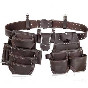 Find similar icon Top Quality Trending Low Price Factory Direct Genuine Leather Split Leather <b>Tool</b> <b>Bag</b> Organizer <b>Tool</b> <b>Kit</b> - Product Image 2