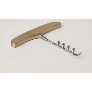 Sacacorchos manual de hierro antiguo vintage con mango en T, abridor de botellas de vino de metal para accesorios de bar y herramientas de cocina a bajo precio. - Product Image 3