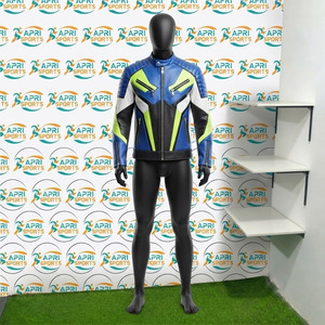 เสื้อแจ็คเก็ตหนังผู้ชายสไตล์วินเทจ ทรงหลวมพอดีตัว ดีไซน์เรียบง่าย ปกคอพับได้ - Product Image 2