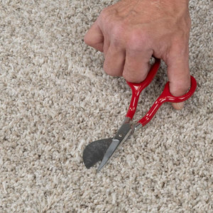 Tijeras profesionales de acero inoxidable para uñas con punta de pico de pato, hoja curva y corte recto, mango de acero para diestros, duraderas para manicura. - Product Image 6