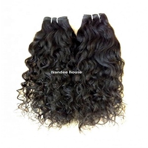 Onda natural india y rizo italiano 100% cabello de visón humano virgen ondas sueltas y profundas venta al por mayor cabello indio crudo de proveedor de confianza - Product Image 5