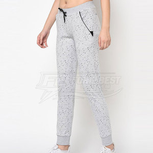 Pantalon pour femme à taille mi-haute 100% coton, fabrication professionnelle, prix bas, service OEM, conception de logo personnalisé, en vente - Product Image 4