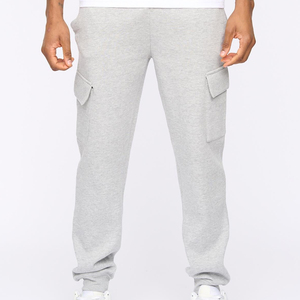 Pantalones Deportivos de Algodón para Hombre, Cintura Elástica con Cordón, Bolsillos Laterales, Estilo Casual para Otoño - Product Image 3