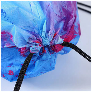 Drawstring Bags Everyday Carry Drawstring Bags With Spacious Interior <b>For</b> Shopping And Travel Use - Product Image 4