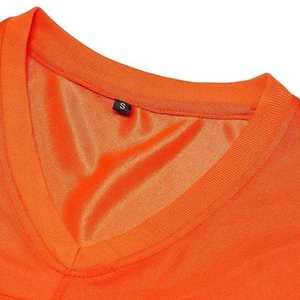 Unisex Soccer Jersey Football <b>Tshirt</b> OEM Service Name Printing Summer 100% <b>Polyester</b> Quick Dry Breathable - Product Image 4