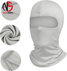 Masque facial en soie glacée imprimé de qualité supérieure, respirant, type cagoule, pour sports de plein air - Cyclisme, chasse, moto, masque sportif à motif - Product Image 3