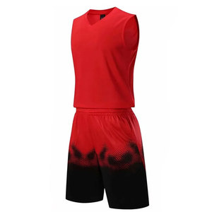 Adult Basketball Uniform Sets Latest Wholesale Custom Men Basketball Uniform Set Comfortable Customized Basketball Wear - Product Image 5