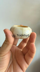 Anneau de serviette en os écologique fait main de luxe, accessoire décoratif pour table à manger, idéal pour les cadeaux par Tradebyd - Product Image 6