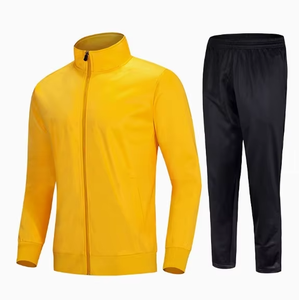 Ensemble de survêtement deux pièces pour homme, personnalisé, uni, effet délavé, respirant, léger, compressif, extensible dans les quatre sens, coupe ajustée, pour la gym - Product Image 6