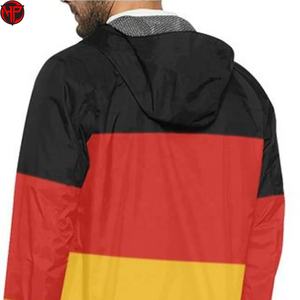 Chaquetas Cortavientos Transpirables Personalizadas para Hombre, Talla Grande, con Cierre, Ropa Deportiva de Verano, Bloques de Color, Impermeables - Product Image 5