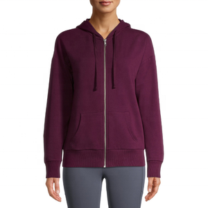 Sudadera con Capucha para Mujer, Sudadera para Hombre # Sudadera con Capucha 100% Algodón, Ropa Lisa de Invierno Teñida, Manga Regular, Cierre de Cremallera 100% Algodón - Product Image 6