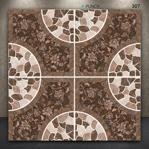 Carreaux de sol de stationnement extérieur 400x400mm Carreaux de pavé de jardin semi-porcelaine Carreaux de mur et de sol extérieurs décoratifs pour projets - Product Image 5