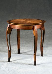 Table, table à manger décorative sur piétement, table de cuisine ronde en bois, table en bois de haute qualité, usine de meubles en bois - Product Image 3