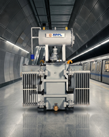 Transformateur de distribution à refroidissement par huile de qualité supérieure, 800 KVA, classe haute tension 20 KV et tension secondaire 400V, 50 Hz