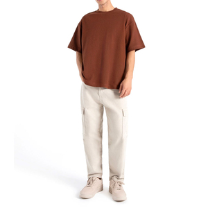 Camisetas Extra Grandes Personalizadas para Hombre, Diseño de Hombros Caídos, 100% Algodón, Hechas en Pakistán, en Oferta - Product Image 1