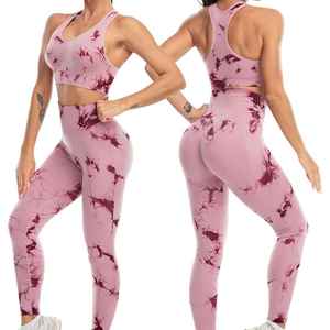 Ensemble de yoga et d'entraînement pour femmes, taille adulte, réversible, effet push-up, respirant, extensible dans quatre directions, haute qualité et séchage rapide - Product Image 1