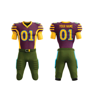 Uniforme de Fútbol Americano al Por Mayor, Nuevo Estilo Juvenil, Último Diseño - Product Image 1
