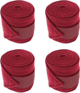 Nouveaux bandages équestres en polaire pour chevaux, bandages élastiques pour le soutien des jambes, pour l'entretien des chevaux - Product Image 4
