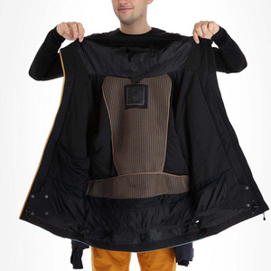 Veste de ski et snowboard unisexe pour adultes, isolée, à capuche, avec fermeture éclair, imperméable 10 000 mm, coupe-vent, personnalisable OEM - Product Image 5