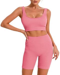 Nuevos Conjuntos Deportivos, Conjunto de Yoga, Sujetador Deportivo y Leggings, Conjuntos de Yoga para Fitness, Mujer - Product Image 1