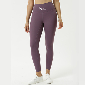 Pantalones de yoga personalizados de nuevo estilo, venta al por mayor, leggings de cintura alta para mujer, ropa deportiva, leggings para mujer con bolsillos - Product Image 3