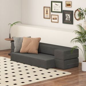 Sofá Cama Convertible Plegable de 8 Pulgadas con Funda Lavable, Cómodos Sofás Cama Convertibles - Product Image 2