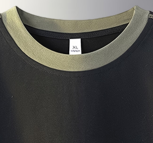 Paquete Múltiple de Camisetas Unisex 100% Algodón, Suaves, Transpirables, Ecológicas, de Corte Holgado, Manga Corta, Cuello Redondo, Color Sólido, Bangladesh - Product Image 4