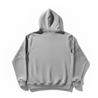 Hoodie Custom untuk Sweatshirt Nomor Malaikat Unisex, Tracksuit Fleece Tebal 100% Katun, Pakaian Musim Dingin Grosir Pabrik