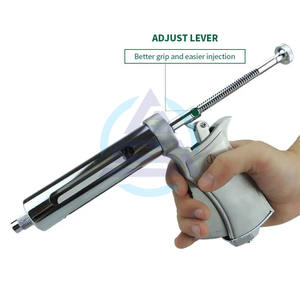 Jeringa Veterinaria Semiautomática Ajustable de 50 ml, Inyección Automática de Metal para Caballos, Ovejas, Ganado Vacuno, Cerdos y Otros Animales - Product Image 4