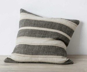 Housse de coussin décorative en coton tissé rayé 100% coton, style bohème - Product Image 5