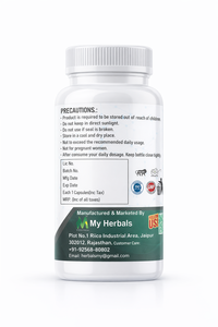 DETOX-M5 Herbal Plant Extract Capsules with Carefully Selected Botanical <b>Blend</b> in Durable <b>Bottle</b> Packaging for Everyday - Product Image 3