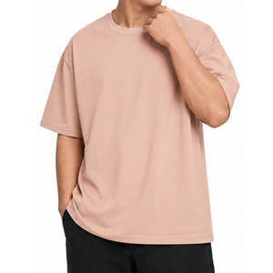 Camisetas Extra Grandes Personalizadas de Algodón Grueso, Ropa Urbana, Fabricante de Ropa al por Mayor con Etiqueta Privada OEM ODM - Product Image 1