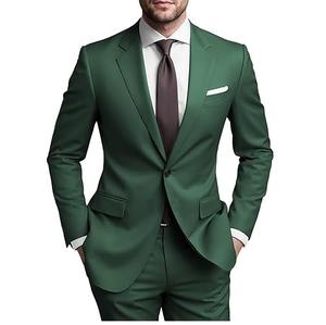 Nouveau costume pour homme sur mesure de qualité supérieure, élégant, avec pantalon et veste, ensemble de costume formel ajusté à simple boutonnage - Product Image 4
