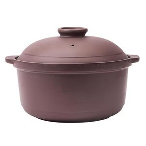 Casserole en terre cuite traditionnelle de qualité supérieure avec couvercle, ustensile de cuisine artisanal naturel pour la cuisine - Product Image 3