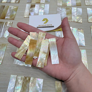 Plaques de nacre naturelle de qualité supérieure, blanc, jaune, noir, en gros, matériau d'incrustation MOP, haute brillance, origine Vietnam - Product Image 1