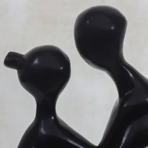 Figura Decorativa de Aluminio Chapada en Oro, Elegante y de Lujo, Estilo Antiguo Moderno, para Decoración de Habitaciones de Hotel, Escultura Artística, Diseño de Interiores - Product Image 3