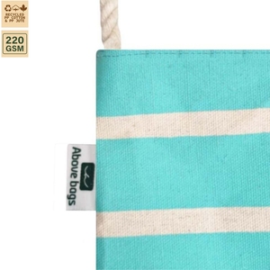 Sac fourre-tout de plage en toile de coton laminée 220 GSM, 30x21 cm, personnalisable avec logo, vente en gros, OEM, marque privée, modèle SNC138B - Product Image 3