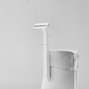 มีดโกนสแตนเลสแบบใช้แล้วทิ้งพร้อมป้ายแขวนสำหรับกำจัดเครา - Product Image 6