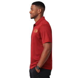 Polo Kappa Alpha Psi DriFit Diamond a 3 Lettere, Abbigliamento per Fraternità Greca con Vestibilità Atletica, Traspirante e ad Alte Prestazioni - Product Image 3