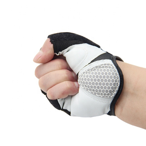 Gants de cyclisme pour hommes de qualité supérieure 2026, demi-doigts, avec logo personnalisé, respirants, rembourrés en gel, pour le sport, en promotion - Product Image 5