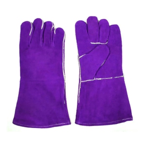 Gants de soudure en cuir de vachette pleine fleur de haute qualité, résistants à la chaleur et aux étincelles, pour la cuisson au four, la boulangerie et la lutte contre les incendies - Product Image 5