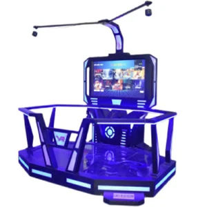 Máquina de Realidad Virtual 9D Premium para Salas de Juegos |   Cabina de Realidad Virtual con Gestión de Cables en la Parte Superior e Iluminación LED - Product Image 2