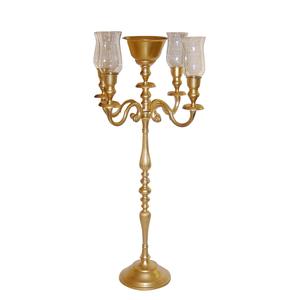 Offre d'usine : Grand chandelier pour décoration de sol, idéal pour la maison et les hôtels, porte-bougie artisanal pour bougies chauffe-plat, en vente - Product Image 1