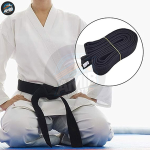 Premium Quality <b>Karate</b> Belt Men & Women Custom Logo Print 100% Cotton Martial Arts Belts Lightweight <b>Karate</b> Belt Adult - Product Image 6