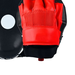 High Quality Customized Logo Punching Mitts Curved <b>Focus</b> <b>Pad</b> 14oz Leather Boxing Training UV Protection Comfortable Design - Product Image 2