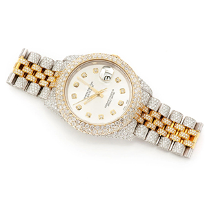 Montre Moissanite Iced Out Diamant VVS Hip Hop Tendance Acier Inoxydable Premium Quartz Bracelet 20mm Cadran en Verre - Product Image 3