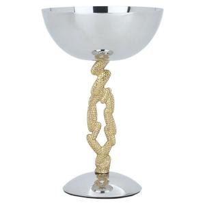 Brûleur à Bakhoor de Luxe en Argent, Grand Censer en Métal Poli avec Couvercle en Filigrane pour Oud et Encens - Product Image 4